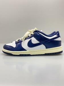 NIKE◆DUNK LOW PRM_ダンク ロー プレミアム/26.5cm/NVY