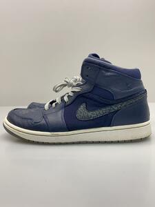 NIKE◆AIR JORDAN 1 PHAT/エアジョーダンファット/ネイビー/364770-402/27cm/NVY