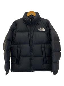 THE NORTH FACE◆NOVELTY NUPTSE JACKET_ノベルティ ヌプシ ジャケット/M/ナイロン/BLK/無地