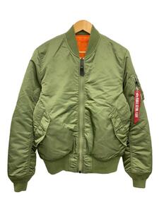 ALPHA INDUSTRIES◆ブルゾン/L/ナイロン/GRN/MA-1