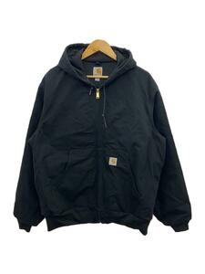 Carhartt◆ダックジャケット/L/コットン/BLK/J131-BLK/ACTIVE JACKET/USA製