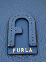 FURLA◆ショルダーバッグ/-/BLU/無地/WE00284_画像5