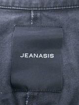 JEANASIS◆ノースリーブワンピース/FREE/コットン/GRY/無地/JS071448MW_画像3