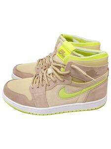 NIKE◆AIR JORDAN 1 ZOOM CMFT_エアジョーダン 1 ズーム コンフォート/27cm/BEG/スウェー