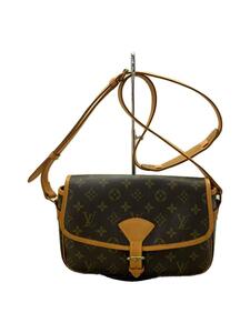 LOUIS VUITTON◆ソローニュ_モノグラム・キャンバス_BRW/PVC/BRW