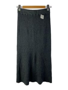 R’IAM-PLAGE◆washable woolスカート/38/ウール/GRY/21-060-922-6061-4-0