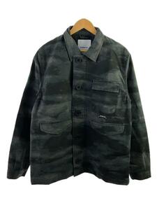 Lafayette◆ミリタリージャケット/XL/コットン/BLK/カモフラ/LFT14AW05