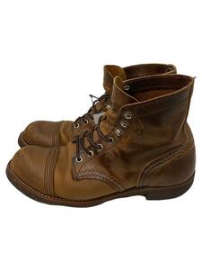 RED WING*IRON RANGER/ boots /27.5cm/BRW/ leather /8085