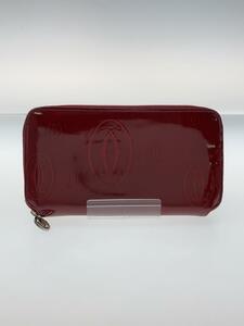 Cartier◆長財布/-/RED/総柄/レディース/L3001283