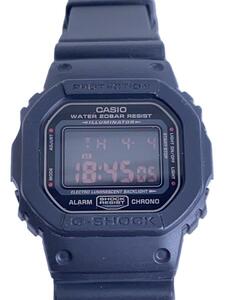 CASIO◆クォーツ腕時計・G-SHOCK/デジタル/ラバー/BLK/BLK