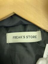 FREAK’S STORE◆ダウンジャケット/L/ポリエステル/BLK/無地/23AW-043JK_画像3