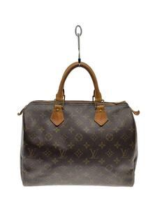 LOUIS VUITTON◆1)スピーディ30_モノグラム・キャンバス_BRW/PVC/BRW