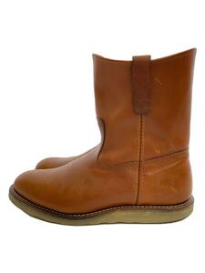 RED WING* boots /27.5cm/BRW/ leather /9866