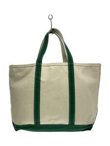 L.L.Bean◆BOAT AND TOTE/トートバッグ/キャンバス/GRN//