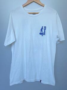 HUF◆Tシャツ/L/コットン/WHT/プリント