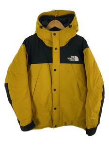 THE NORTH FACE◆MOUNTAIN DOWN JACKET_マウンテンダウンジャケット/L/ナイロン/YLW