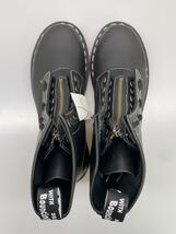 Dr.Martens◆レインブーツ/US7/BLK/レザー_画像3