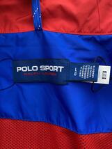 POLO SPORT◆Water-Resistant/ウォーターレジスタント/ジャケット/L/ポリエステル/ブルー//_画像3