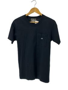 Vivienne Westwood MAN◆Tシャツ/42/コットン/BLK/VW-LP-79396