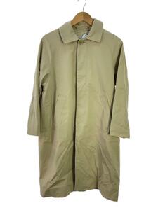 YAECA◆SOUTIEN COLLAR COAT STANDARD/S/コットン/BEG/無地/61502