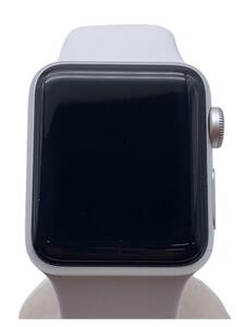 Apple◆Apple Watch Series 3 GPSモデル 38mm MTEY2J/A ホワイトスポーツバンド