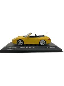 MINICHAMPS◆Porsche 911 Carrere S Cabriolet/997/ミニカー/YLW