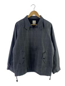 BEAMS◆OLD/オールド/ハリントンジャケット/スイングトップ/ブルゾン/M/コットン/GRY/グレンCK