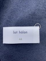 lot holon◆コート/44/ウール/BLK/無地/H14-103_画像3
