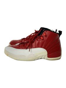 NIKE◆AIR JORDAN 12 RETRO/エアジョーダンレトロ/レッド/130690-600/28cm/RED