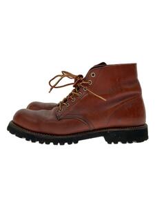 RED WING◆レースアップブーツ/US8.5/ブラウン/8166/CLASSIC ROUND