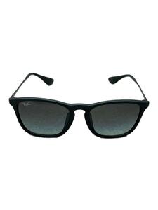 Ray-Ban◆サングラス/ウェリントン/セルロイド/BLK/BLK/メンズ/rb4187 f