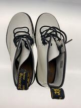 Dr.Martens◆レースアップブーツ/UK9/WHT/レザー/aw006_画像3