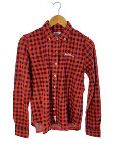 JACK BUNNY!!◆ネルシャツ/2/アクリル/RED/チェック/263-6261002