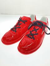 Maison Margiela◆ローカットスニーカー/36/RED/エナメル/S58WS0109 P4487_画像2