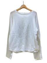 6(ROKU) BEAUTY & YOUTH UNITED ARROWS◆長袖Tシャツ/-/コットン/WHT/8612-241-0239_画像1