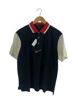 NIKE◆ポロシャツ/M/コットン/BLK/NME 920220 KL4/NIKE GOLF_画像1