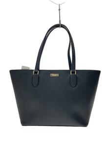 kate spade new york◆ロゴトートバッグ/レザー/BLK/WKRU4094