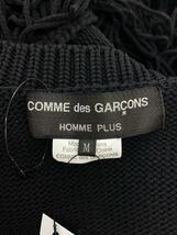 COMME des GARCONS HOMME PLUS◆セーター(厚手)/M/ポリエステル/BLK/PL-N017_画像3