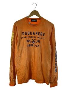 DSQUARED2◆長袖Tシャツ/XXL/コットン/ORN/S74GC0932