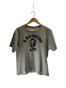 A BATHING APE◆Tシャツ/M/コットン/GRY