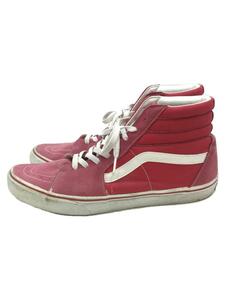 VANS◆ハイカットスニーカー/30cm/RED/スウェード/SK8-HI