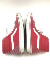 VANS◆ハイカットスニーカー/30cm/RED/スウェード/SK8-HI_画像7