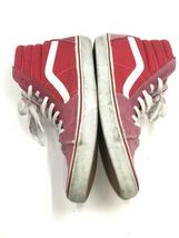 VANS◆ハイカットスニーカー/30cm/RED/スウェード/SK8-HI_画像8