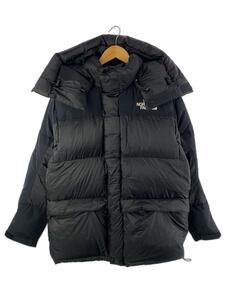 THE NORTH FACE◆HIM DOWN PARKA_ヒムダウンパーカ/L/ナイロン/BLK/無地