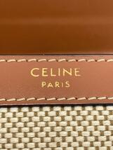 CELINE◆3つ折り財布/キャンバス/BEG/レディース/10D782DB2.02NT_画像3