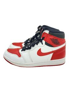 NIKE◆AIR JORDAN 1 RETRO HIGH OG_エアジョーダン 1 レトロ ハイ OG/26.5cm/WHT