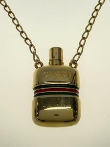 GUCCI◆OLD GUCCI/パフュームボトル/ネックレス/-/GLD/トップ有/キズスレ有