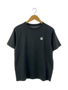 THE NORTH FACE◆S/S SMALL BOX LOGO TEE_ショートスリーブ スモール ボックス ロゴ ティー/L/コットン/B