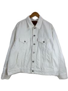 Mr.GENTLEMAN◆3rd Type Denim Jacket/Gジャン/S/デニム/WHT/MGP-OT46