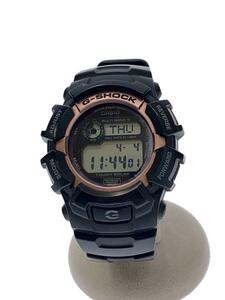 CASIO◆ソーラー腕時計_G-SHOCK/デジタル/ラバー/BLK/BLK